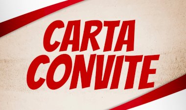 Carta Convite para participar da Copa Nordeste de Futebol de Base