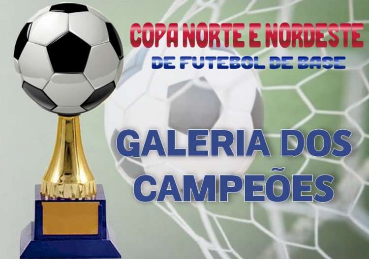Galeria dos Campeões da Copa Nordeste de Futebol de Base